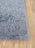 uvenuti blue wool hand knotted Rug - Corner uvenuti blue wool hand knotted Rug - Corner