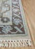 viscaya beige and brown wool and silk hand knotted Rug - Corner viscaya beige and brown wool and silk hand knotted Rug - Corner