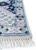 savana blue wool and silk hand knotted Rug - Corner savana blue wool and silk hand knotted Rug - Corner