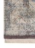 entropy blue wool and silk hand knotted Rug - Corner entropy blue wool and silk hand knotted Rug - Corner