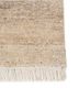 entropy ivory wool and silk hand knotted Rug - Corner entropy ivory wool and silk hand knotted Rug - Corner
