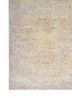 entropy ivory wool and silk hand knotted Rug - Corner entropy ivory wool and silk hand knotted Rug - Corner