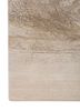 entropy ivory wool and silk hand knotted Rug - Corner entropy ivory wool and silk hand knotted Rug - Corner