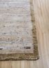 manifest ivory afghan wool and silk hand knotted Rug - Corner manifest ivory afghan wool and silk hand knotted Rug - Corner
