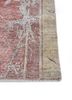 far east red and orange afghan wool and silk hand knotted Rug - Corner far east red and orange afghan wool and silk hand knotted Rug - Corner