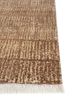 entropy beige and brown wool hand knotted Rug - Corner entropy beige and brown wool hand knotted Rug - Corner