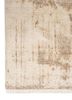 entropy ivory wool and silk hand knotted Rug - Corner entropy ivory wool and silk hand knotted Rug - Corner