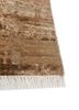 entropy ivory wool and silk hand knotted Rug - Corner entropy ivory wool and silk hand knotted Rug - Corner