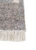 entropy ivory wool and silk hand knotted Rug - Corner entropy ivory wool and silk hand knotted Rug - Corner
