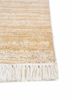manifest ivory wool and silk hand knotted Rug - Corner manifest ivory wool and silk hand knotted Rug - Corner