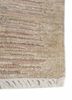 manifest ivory wool and silk hand knotted Rug - Corner manifest ivory wool and silk hand knotted Rug - Corner