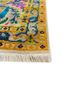 aurora ivory wool and silk hand knotted Rug - Corner aurora ivory wool and silk hand knotted Rug - Corner