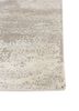 entropy ivory wool and silk hand knotted Rug - Corner entropy ivory wool and silk hand knotted Rug - Corner