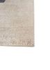 aprezo ivory wool and silk hand knotted Rug - Corner aprezo ivory wool and silk hand knotted Rug - Corner