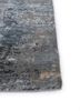 entropy grey and black wool and silk hand knotted Rug - Corner entropy grey and black wool and silk hand knotted Rug - Corner