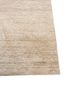 entropy beige and brown afghan wool and silk hand knotted Rug - Corner