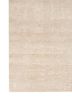 entropy ivory wool and silk hand knotted Rug - Corner entropy ivory wool and silk hand knotted Rug - Corner