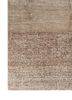 entropy beige and brown wool and silk hand knotted Rug - Corner entropy beige and brown wool and silk hand knotted Rug - Corner