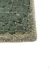 urban pause by kavi green wool hand knotted Rug - Corner