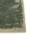 urban pause by kavi green wool hand knotted Rug - Corner urban pause by kavi green wool hand knotted Rug - Corner