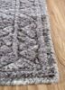 manifest grey and black wool hand knotted Rug - Corner manifest grey and black wool hand knotted Rug - Corner