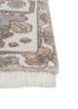 thyme ivory wool hand knotted Rug - Corner