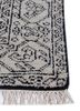manifest ivory wool and viscose hand knotted Rug - Corner