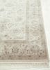 gulmarg ivory silk hand knotted Rug - Corner gulmarg ivory silk hand knotted Rug - Corner