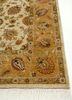 gulmarg beige and brown silk hand knotted Rug - Corner gulmarg beige and brown silk hand knotted Rug - Corner
