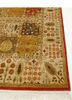 gulmarg red and orange silk hand knotted Rug - Corner gulmarg red and orange silk hand knotted Rug - Corner