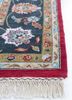 gulnar red and orange wool hand knotted Rug - Corner gulnar red and orange wool hand knotted Rug - Corner