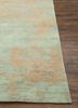 chaos theory by kavi green wool hand knotted Rug - Corner chaos theory by kavi green wool hand knotted Rug - Corner