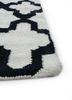 indusbar grey and black wool flat weaves Rug - Corner indusbar grey and black wool flat weaves Rug - Corner