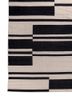indusbar grey and black wool flat weaves Rug - Corner indusbar grey and black wool flat weaves Rug - Corner