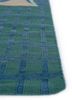 orenda blue wool flat weaves Rug - Corner orenda blue wool flat weaves Rug - Corner