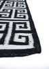 alhambra grey and black wool flat weaves Rug - Corner alhambra grey and black wool flat weaves Rug - Corner