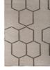 indusbar grey and black wool flat weaves Rug - Corner indusbar grey and black wool flat weaves Rug - Corner