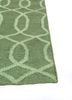 indusbar green wool flat weaves Rug - Corner indusbar green wool flat weaves Rug - Corner