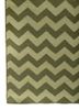 indusbar green wool flat weaves Rug - Corner indusbar green wool flat weaves Rug - Corner