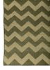 indusbar green wool flat weaves Rug - Corner indusbar green wool flat weaves Rug - Corner