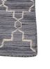 indusbar grey and black wool flat weaves Rug - Corner indusbar grey and black wool flat weaves Rug - Corner