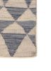 indusbar grey and black wool flat weaves Rug - Corner indusbar grey and black wool flat weaves Rug - Corner