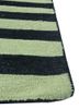 alhambra green wool flat weaves Rug - Corner