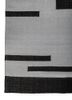 indusbar grey and black wool flat weaves Rug - Corner indusbar grey and black wool flat weaves Rug - Corner