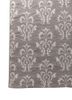 indusbar grey and black wool flat weaves Rug - Corner