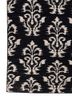 indusbar grey and black wool flat weaves Rug - Corner indusbar grey and black wool flat weaves Rug - Corner