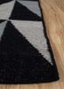 alhambra grey and black wool flat weaves Rug - Corner alhambra grey and black wool flat weaves Rug - Corner