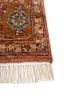 someplace in time red and orange afghan wool hand knotted Rug - Corner someplace in time red and orange afghan wool hand knotted Rug - Corner