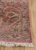 someplace in time red and orange afghan wool hand knotted Rug - Corner someplace in time red and orange afghan wool hand knotted Rug - Corner