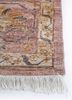 someplace in time pink and purple afghan wool hand knotted Rug - Corner someplace in time pink and purple afghan wool hand knotted Rug - Corner